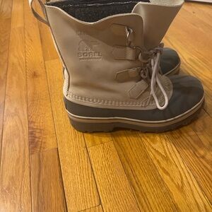 Sorel Men's Tan and Gray Boots